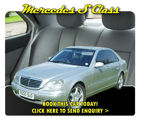 Mercedes S Class Saloon Car